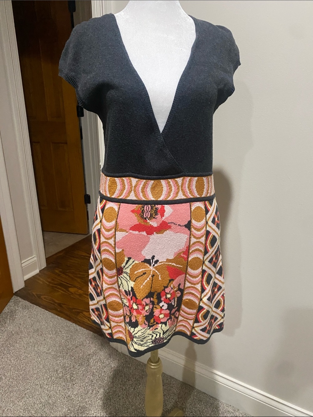 Vintage Anthropologie Lia Molly Bohemian dress (S)